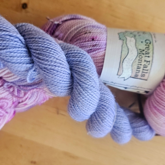 Farmer's Daughter Fibers Sock Squad 2023, January through October, 8 skeins. - Picture 2 of 6